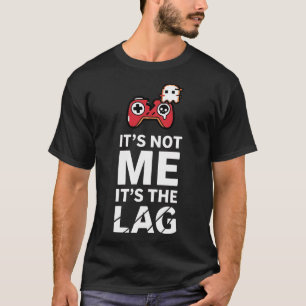 Camiseta Lag Frustrated Gamer Funny Gaming Shirt