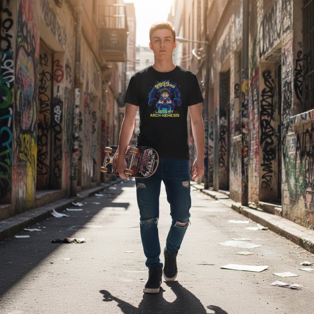 Camiseta Lag Is My Arch-Nemesis Funny Gamer (Subido por el creador)