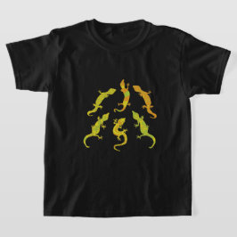 Camiseta Lagartijas trepadoras de rocas.