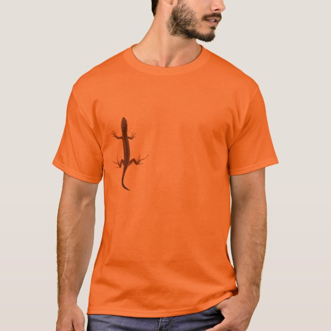 Camiseta lagarto, (Anverso)