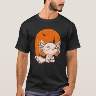 Camiseta Lagarto Axolotl Ambystoma Mexicanum Halloween Walk