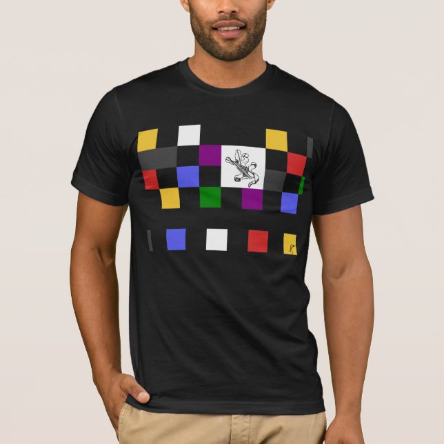 Camiseta lagarto colors (Anverso)