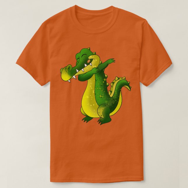 Camiseta Lagarto Dabbing (Diseño del anverso)