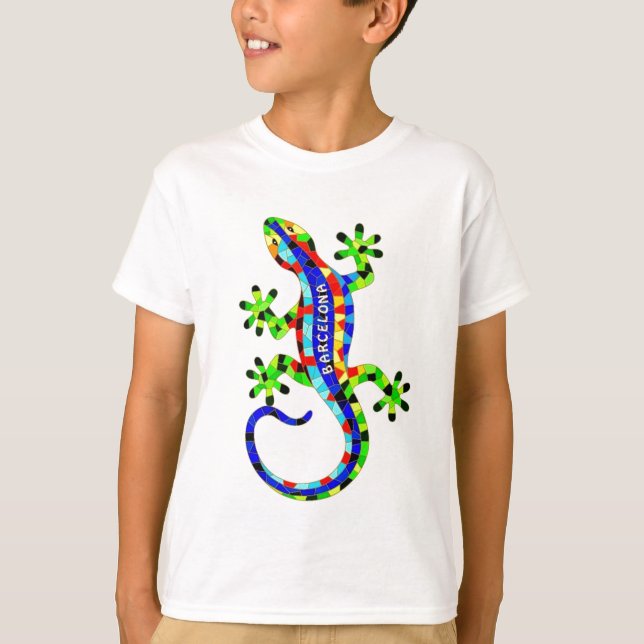 Camiseta Lagarto de Barcelona (Anverso)