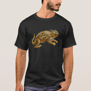 Camiseta Lagarto de cuernos de Tejas