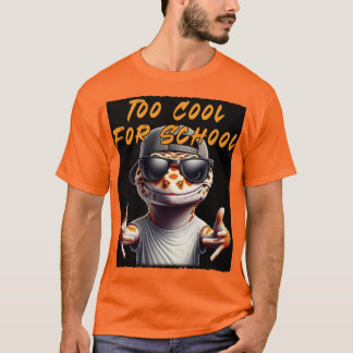 Camiseta Lagarto - Demasiado genial para la escuela