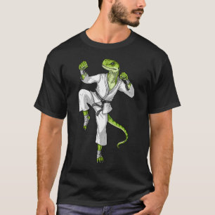 Camiseta Lagarto Gecko de Karate
