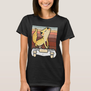 Camiseta Lagarto Geco Leopardo Reptil Herpetología Mascotas
