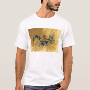 Camiseta Lagarto geco pintado en la pared, Tucson, Arizona,