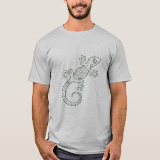 Camiseta Lagarto Geométrico Gecko - Diseño Animal Boho Trib