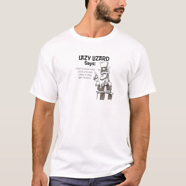 Camiseta Lagarto perezoso - los chistes consiguen elegidos (Anverso)