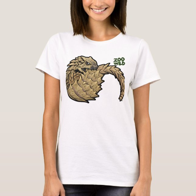 Camiseta Lagarto rodeado armadillo (Anverso)