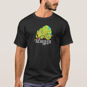 Camiseta Lagarto siempre diferente Camaleón Geckos Reptil  