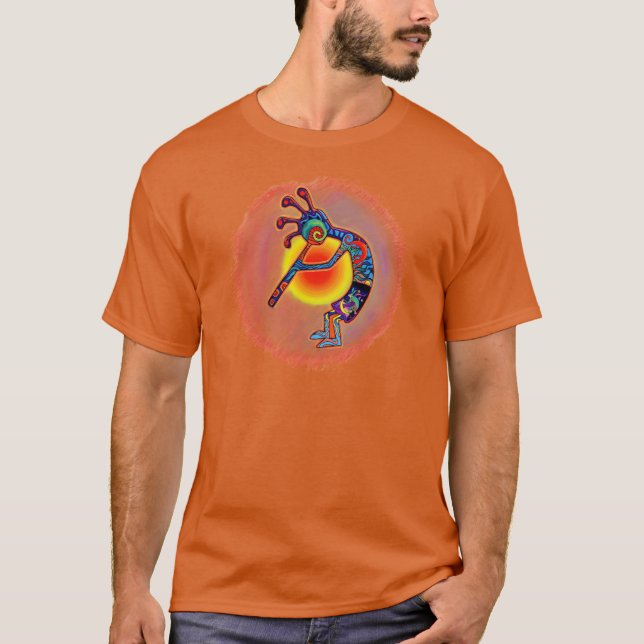 Camiseta Lagarto Sun de Kokopelli (Anverso)