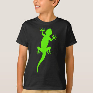 Camiseta Lagarto trepador verde funky