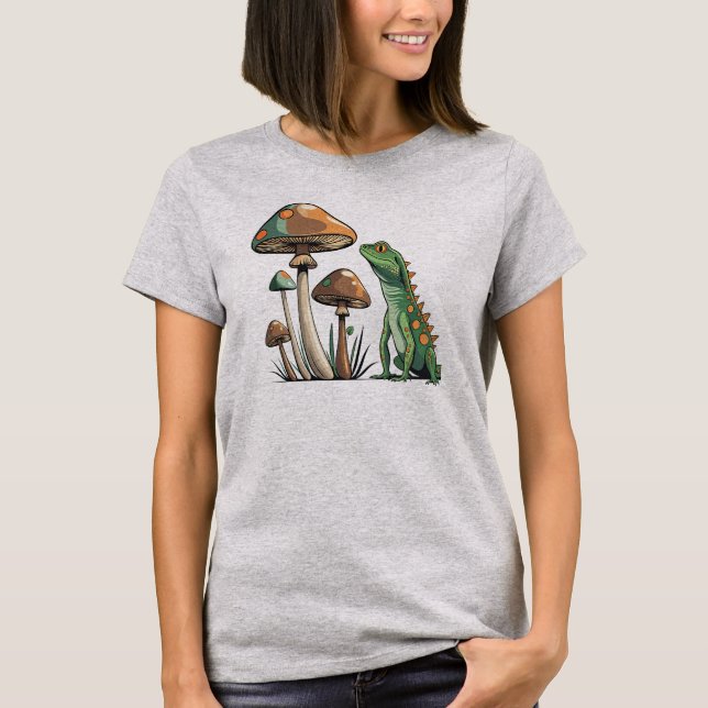 CAMISETA LAGARTO VERDE (Anverso)