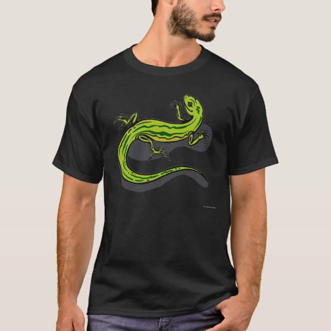 Camiseta Lagarto verde de Junglewalk (Anverso)