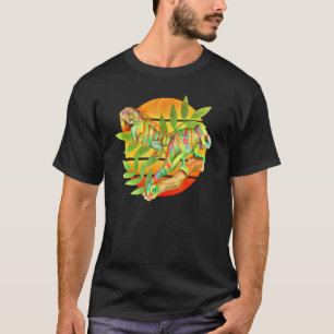 Camiseta Lagartos Camaleones Iguanas Reptiles Herpetología