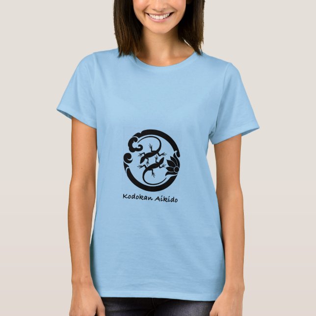 Camiseta Lagartos de Kodokan en azul claro (Anverso)