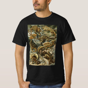 Camiseta Lagartos por Ernst Haeckel Lacertilia Animal Antig