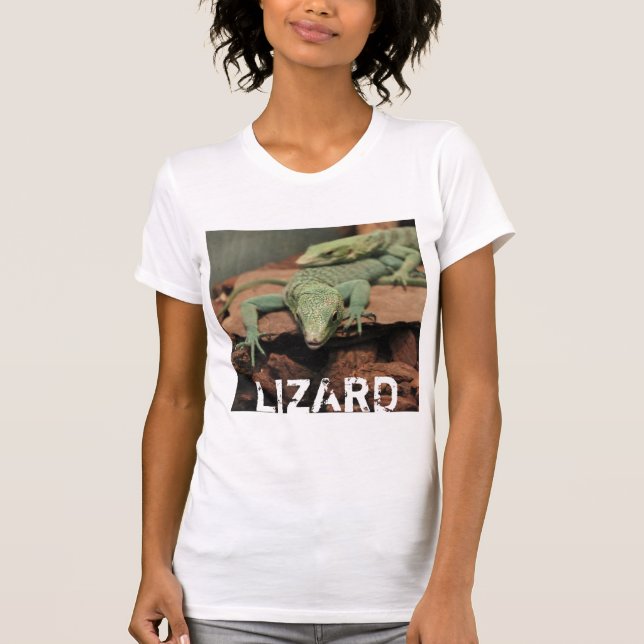 Camiseta Lagartos verdes (Anverso)