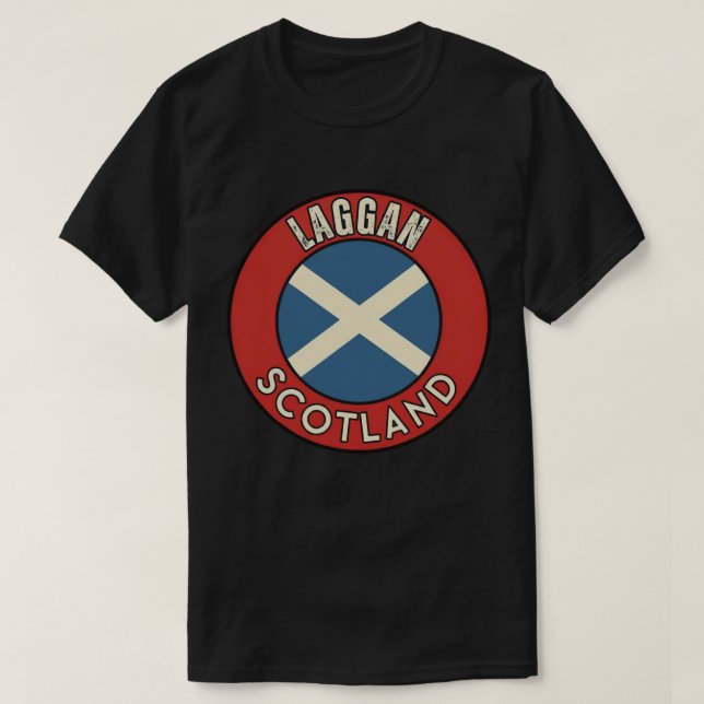 Camiseta Laggan, Escocia (Diseño del anverso)