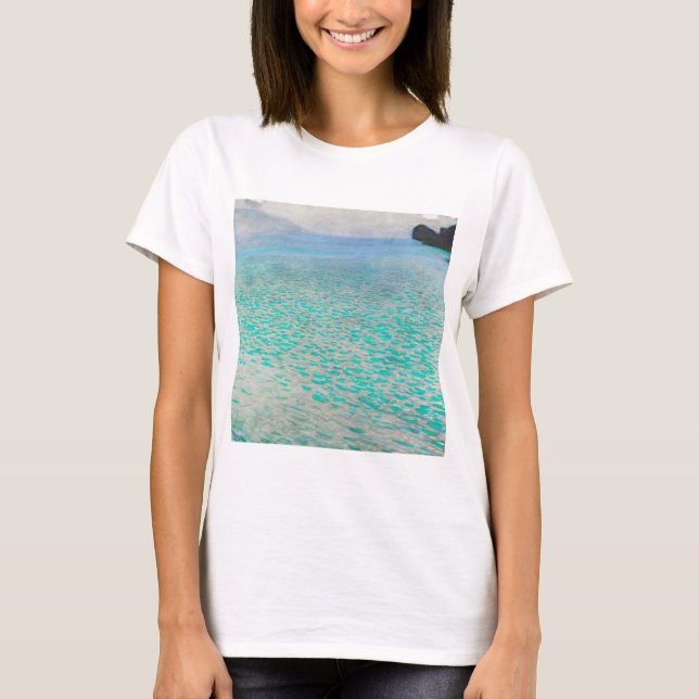 Camiseta Lago Atter, Gustav Klimt (Anverso)