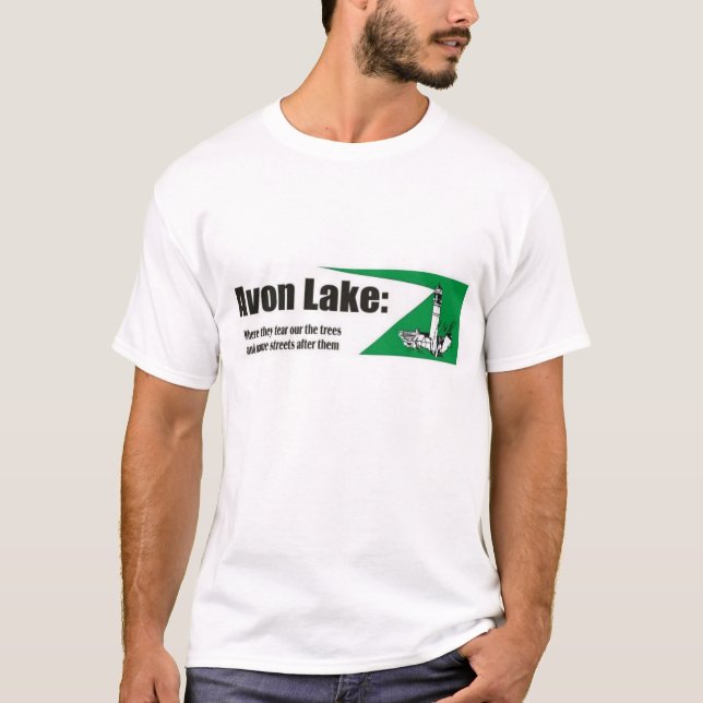 Camiseta Lago avon, Ohio (Anverso)