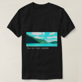Camiseta Lago Azul Nueva Zelandia Lago Tikatipu