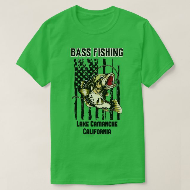Camiseta Lago Camanche California (Diseño del anverso)