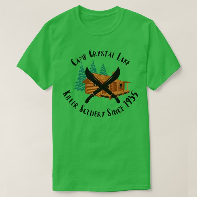 Camiseta Lago Camp Crystal (Diseño del anverso)