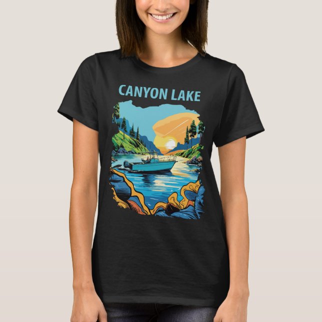 Camiseta Lago Canyon (Anverso)