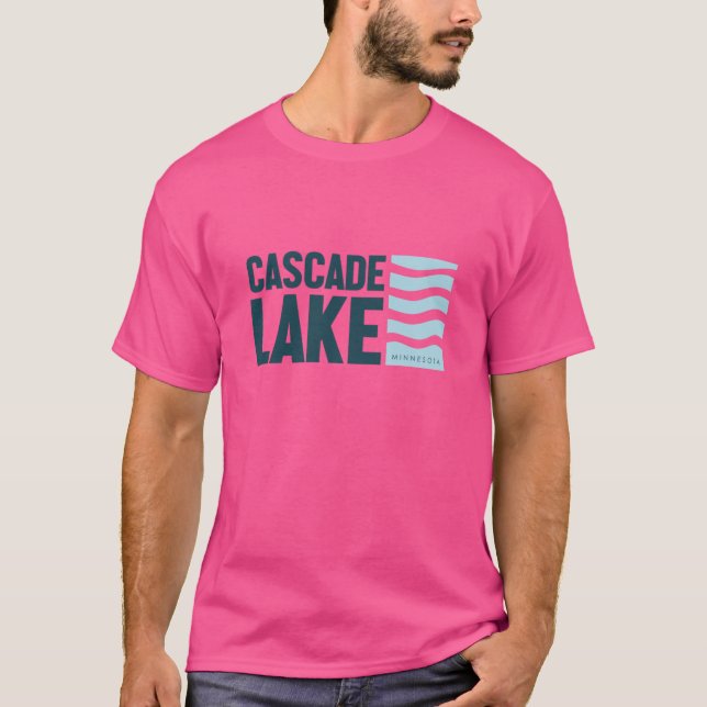 Camiseta Lago Cascade Minnesota (Anverso)