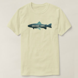 Camiseta Lago Castaic California Peces