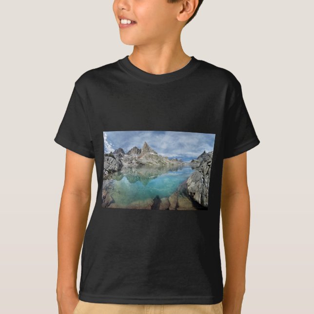 Camiseta Lago Cecile / Minarets - Silvestre Ansel Adams (Anverso)