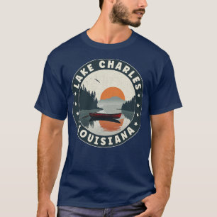 Camiseta Lago Charles Louisiana Sunset TShirt