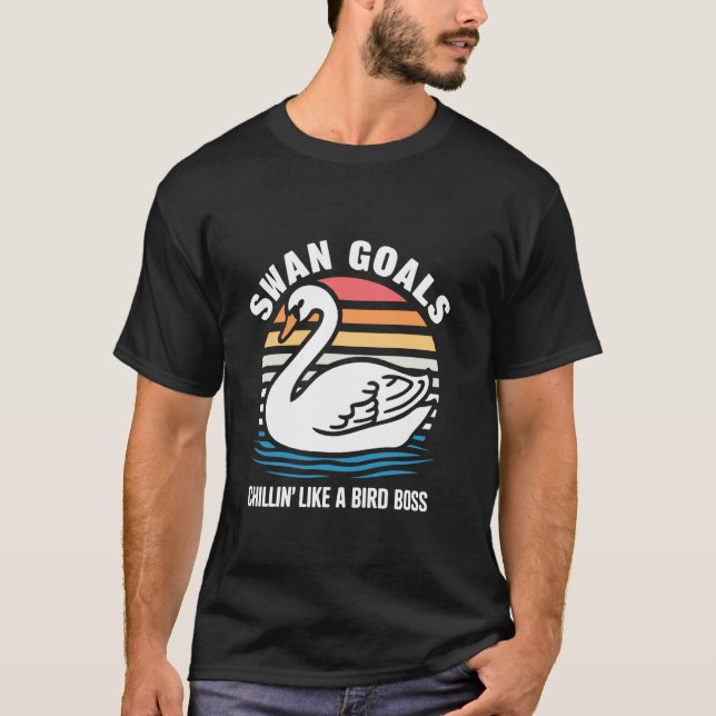 Camiseta Lago Cisne Traje Cisne (Anverso)