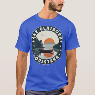 Camiseta Lago Claiborne Louisiana Sunset TShirt