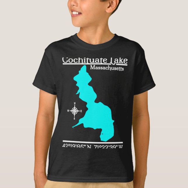 Camiseta lago Cochituate - rendimiento de Massachusetts  (Anverso)