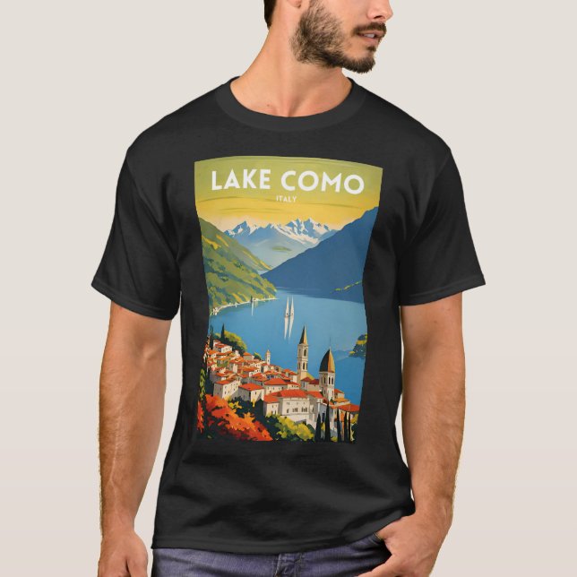 Camiseta Lago Como (Anverso)