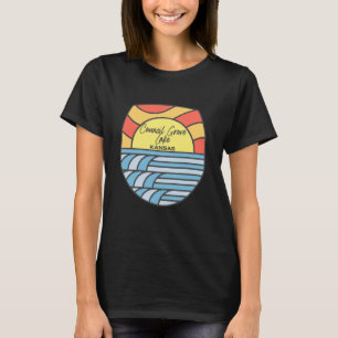Camiseta Lago Council Grove Kansas KS Atardecer Amanecer Vi