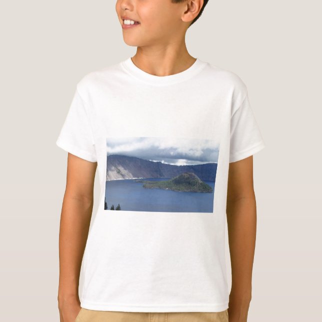 Camiseta Lago crater (Anverso)