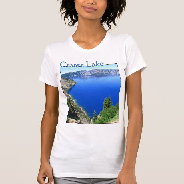 Camiseta Lago crater (Anverso)