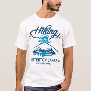 Camiseta Lago Criptico. Parque Nacional Waterton.
