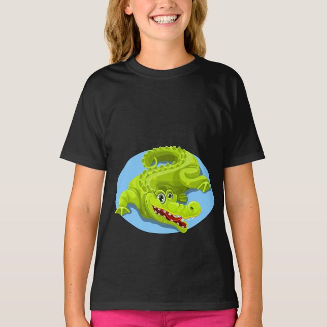 Camiseta Lago Crocodile Verde (Anverso)