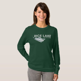 Camiseta Lago de Arroz de Alga Larga