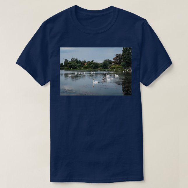 Camiseta Lago de Bote Aldeburgh (Diseño del anverso)