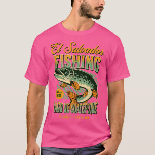 Camiseta Lago De Coatepeque Pesca El Congo Santa Ana