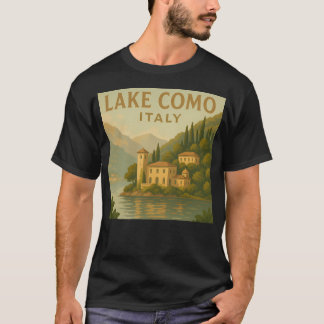 Camiseta Lago de Como Italia