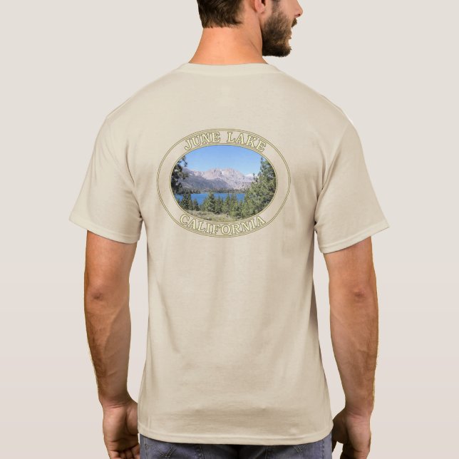 Camiseta Lago de Junio y Sierra Nevada Oriental (Reverso)